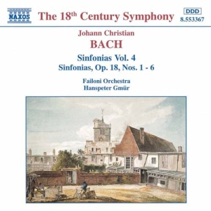 Bach Johann Christian - Sinfonias Op 18 Vol 1-6 in the group Externt_Lager /  at Bengans Skivbutik AB (2010914)