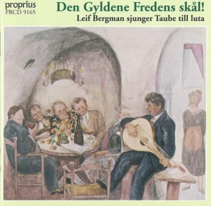 Taube Evert - Den Gyldene Fredens Skål in the group Externt_Lager /  at Bengans Skivbutik AB (2010965)