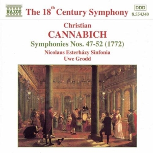 Cannabich Christian - Symphonies 47-52 in the group CD / Klassiskt at Bengans Skivbutik AB (2011034)