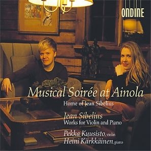Jean Sibelius - Works For Violin And Piano in the group CD / Klassiskt at Bengans Skivbutik AB (2011179)