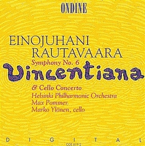 Rautavaara Einojuhani - Symphony Nro. 6, Cello Concert in the group Externt_Lager /  at Bengans Skivbutik AB (2011236)
