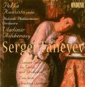 Taneyev Sergei - Concert Suite For Violin And O in the group CD / Klassiskt at Bengans Skivbutik AB (2011242)