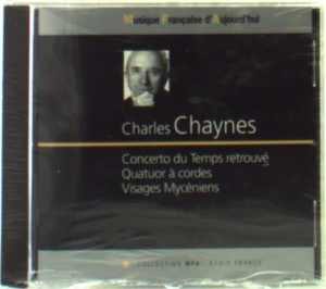 Chaynes Charles - Concerto Du Temps Retrouvé in the group Externt_Lager /  at Bengans Skivbutik AB (2011542)
