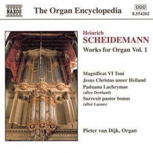 Scheidemann Heinrich - Orgelverk Vol 1 in the group CD / Klassiskt at Bengans Skivbutik AB (2011720)