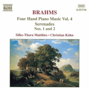 Brahms Johannes - Four Hand Piano Music 4 in the group Externt_Lager /  at Bengans Skivbutik AB (2011724)