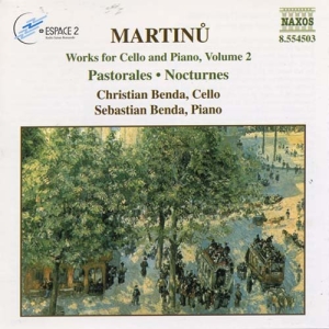 Martinu Bohuslav - Cello Piano in the group Externt_Lager /  at Bengans Skivbutik AB (2011753)