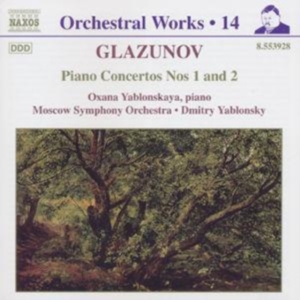 Glazunov Alexander - Piano Concertos 1 & 2 in the group Externt_Lager /  at Bengans Skivbutik AB (2011760)