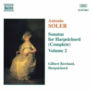Soler Antonio - Sonatas For Harpsichord Vol 2 in the group Externt_Lager /  at Bengans Skivbutik AB (2011779)