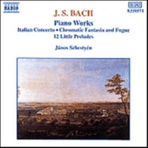 Bach Johann Sebastian - Piano Works in the group Externt_Lager /  at Bengans Skivbutik AB (2011782)