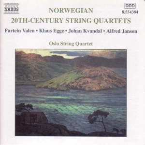 Egge/Valen/Kvandal/Janson - Norwegian 20Th Century String in the group Externt_Lager /  at Bengans Skivbutik AB (2011792)