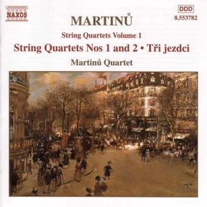 Martinu Bohuslav - String Quartets Vol 1 in the group Externt_Lager /  at Bengans Skivbutik AB (2011801)