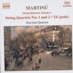 Martinu Bohuslav - String Quartets Vol 1 in the group Externt_Lager / at Bengans Skivbutik AB (2011801)