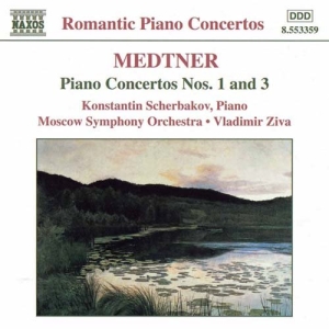 Medtner Nikolay - Piano Concertos 1 & 3 in the group Externt_Lager /  at Bengans Skivbutik AB (2011803)