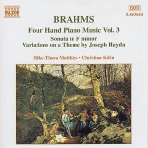 Brahms Johannes - Four Hand Piano Music 3 in the group Externt_Lager /  at Bengans Skivbutik AB (2011829)