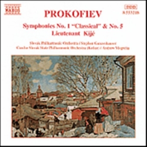 Prokofiev Sergey - Symphonies 1 & 5 in the group Externt_Lager /  at Bengans Skivbutik AB (2011860)