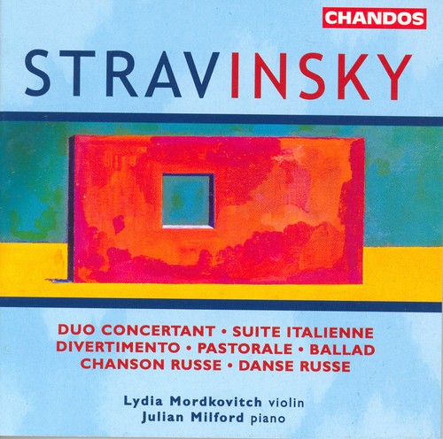 Stravinsky - Works For Violin & Piano in the group CD / Klassiskt at Bengans Skivbutik AB (2012264)