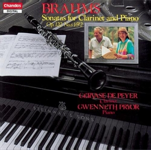 Brahms - Clarinet Sonatas in the group Externt_Lager /  at Bengans Skivbutik AB (2012266)