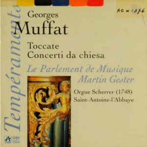 Muffat Georg - Toccati & Concerti Da Chiesa in the group Externt_Lager /  at Bengans Skivbutik AB (2012286)