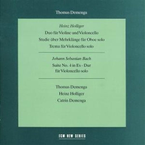 Demenga Thomas - Heinz Holliger / Johann Sebastian B in the group Externt_Lager /  at Bengans Skivbutik AB (2012838)
