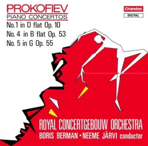 Prokofiev - Piano Concertos 1,4 & 5 in the group Externt_Lager /  at Bengans Skivbutik AB (2013114)
