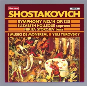 Shostakovich - Symphony No. 14 in the group Externt_Lager /  at Bengans Skivbutik AB (2013119)
