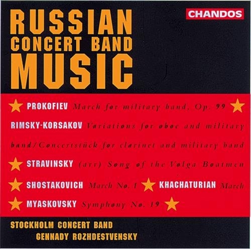 Various - Russian Concert Band Music in the group CD / Bestsellers at Bengans Skivbutik AB (2013163)