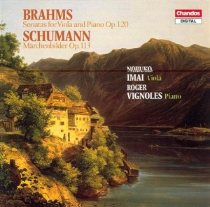 Brahms / Schumann - Violin Sonatas in the group Externt_Lager /  at Bengans Skivbutik AB (2013221)