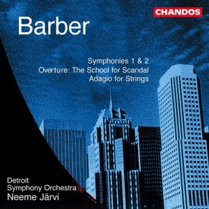 Barber - Symphonies No. 1 & 2 in the group Externt_Lager /  at Bengans Skivbutik AB (2013372)