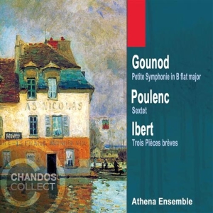 Gounod / Poulenc / Ibert - Athena Ensemble in the group Externt_Lager /  at Bengans Skivbutik AB (2013521)