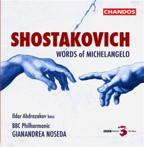 Shostakovich - Words Of Michelangelo in the group CD / Klassiskt at Bengans Skivbutik AB (2013529)