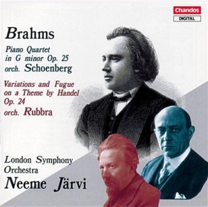 Brahms - Orchestral Piano Quartet in the group Externt_Lager /  at Bengans Skivbutik AB (2013673)