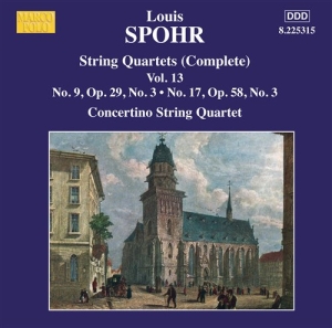 Spohr Louis - String Quartets Vol. 13 in the group Externt_Lager /  at Bengans Skivbutik AB (2014171)