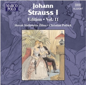 Strauss I Johann - Edition Vol. 11 in the group Externt_Lager /  at Bengans Skivbutik AB (2014312)