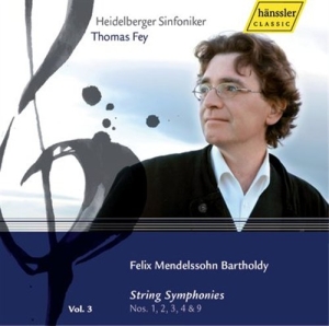 Mendelssohn Felix - String Symphonies Nos. 1, 3, 4, & 9 in the group Externt_Lager /  at Bengans Skivbutik AB (2015218)