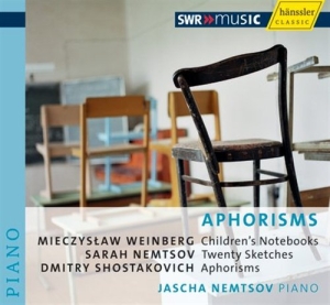 Shostakovich Weinberg - Hefte Für Kinder. 10 Aphorismen, 20 in the group CD / Klassiskt at Bengans Skivbutik AB (2015219)