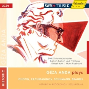 Various - Geza Anda Plays Chopin, Rachmaninov in the group Externt_Lager /  at Bengans Skivbutik AB (2015226)
