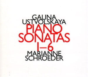 Ustvolskaya - Piano Sonatas in the group CD / Övrigt at Bengans Skivbutik AB (2015471)