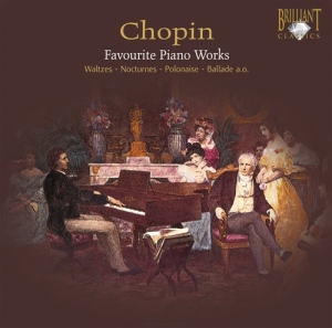 Chopin Frederic - Favourite Piano Works in the group Externt_Lager /  at Bengans Skivbutik AB (2015716)