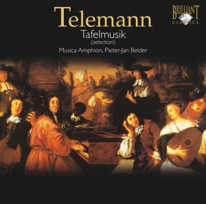 Telemann G P - Tafelmusik (Selection) in the group Externt_Lager /  at Bengans Skivbutik AB (2015736)