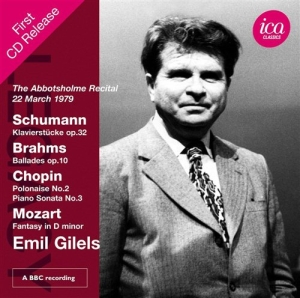Schumann / Brahms - Piano Works in the group Externt_Lager /  at Bengans Skivbutik AB (2016052)