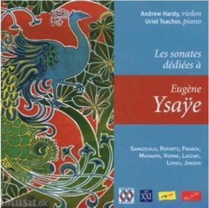 Various Composers - Les Sonates Dédiées À Eugène Ysaÿe in the group Externt_Lager /  at Bengans Skivbutik AB (2016229)