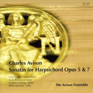 Avisoncharles - Sonatas For Harpsichord Opus 5 & 7 in the group Externt_Lager /  at Bengans Skivbutik AB (2016527)