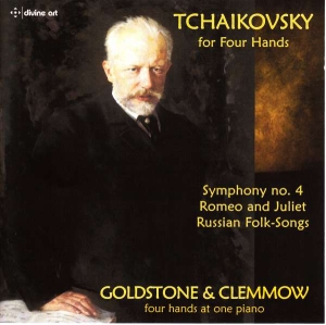 Tschaikowsky - Tchaikovsky For Four Hands in the group Externt_Lager /  at Bengans Skivbutik AB (2016580)