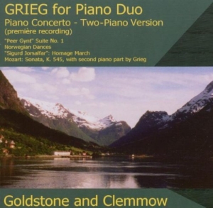 Griegedvard - Music For Piano Duo in the group CD / Klassiskt at Bengans Skivbutik AB (2016603)