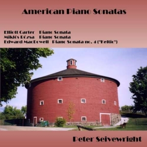 Carterroszamacdowell - American Piano Sonatas in the group Externt_Lager /  at Bengans Skivbutik AB (2016612)