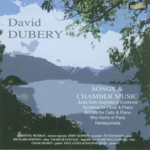 Duberydavid - Songs And Chamber Music in the group Externt_Lager /  at Bengans Skivbutik AB (2016695)