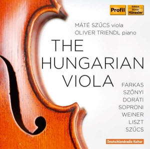 Various Composers - The Hungarian Viola in the group Externt_Lager /  at Bengans Skivbutik AB (2016901)
