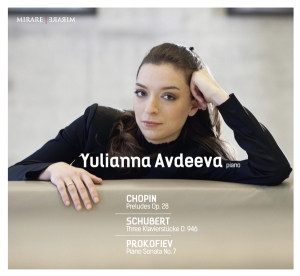 Avdeeva Yulianna - Works For Piano in the group CD / Klassiskt,Övrigt at Bengans Skivbutik AB (2016962)