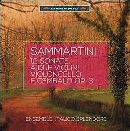 Sammartini G B - 12 Sonatas in the group Externt_Lager /  at Bengans Skivbutik AB (2017109)