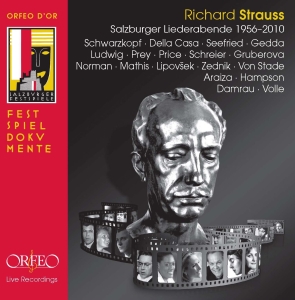 Strauss Richard - Salzburg Lieder Evenings, 1956-2010 in the group Externt_Lager /  at Bengans Skivbutik AB (2017437)